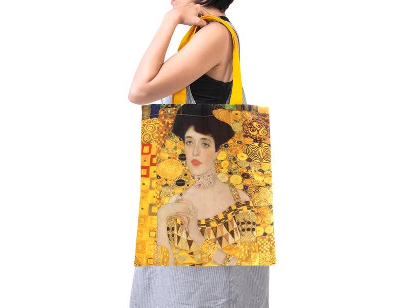 Bolsa de algodón Luxe, Klimt, Adele Bloch-Bauer