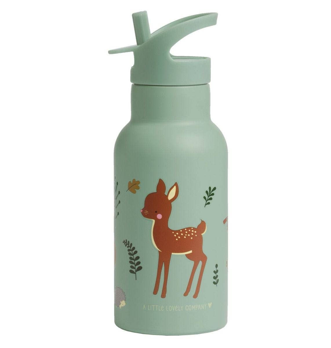 Botella de agua y bebida de acero inoxidable para niños: Forest friends