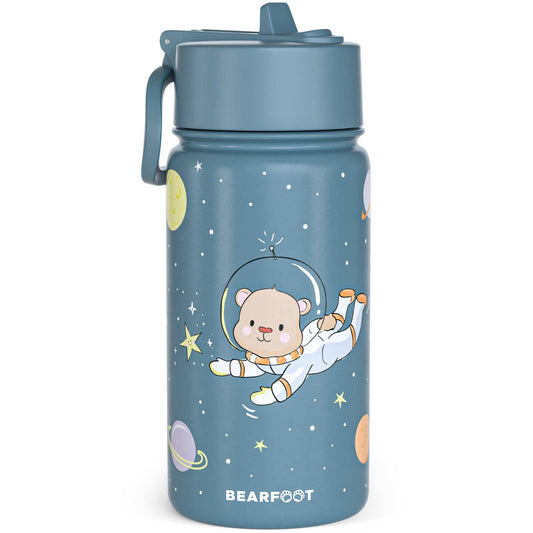 Botella térmica para niños de acero inoxidable - Astro Bear blue