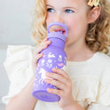 Botella de agua o bebida de acero inoxidable para niños: Unicorn dreams