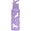 Botella de agua o bebida de acero inoxidable XL: Unicorn dreams