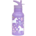 Botella de agua o bebida de acero inoxidable para niños: Unicorn dreams