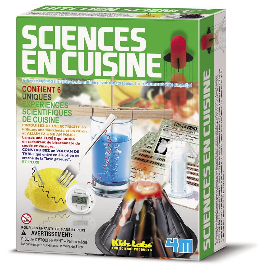 BRICOLAJE - KIT CIENCIA EN LA COCINA